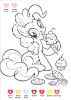 Picture of MY LITTLE PONY COLOR BY NUMBER-PONY PALOOZA
