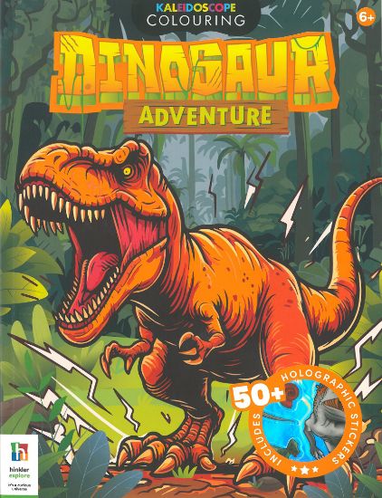 Picture of KALEIDOSCOPE COLORING-DINOSAUR ADVENTURE